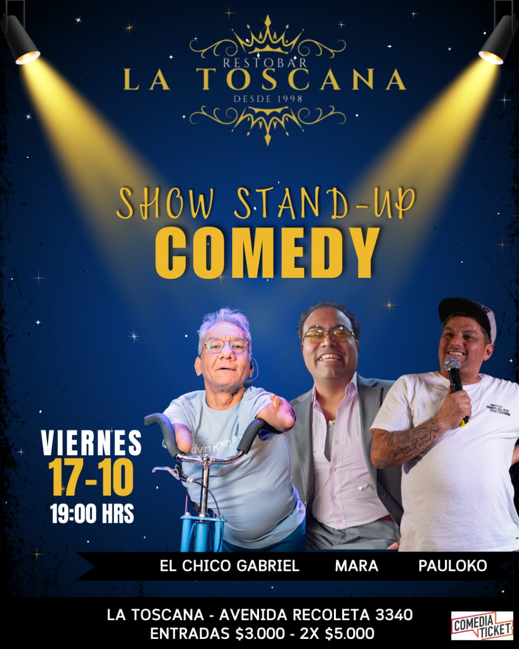 Mara Betancourt en escena